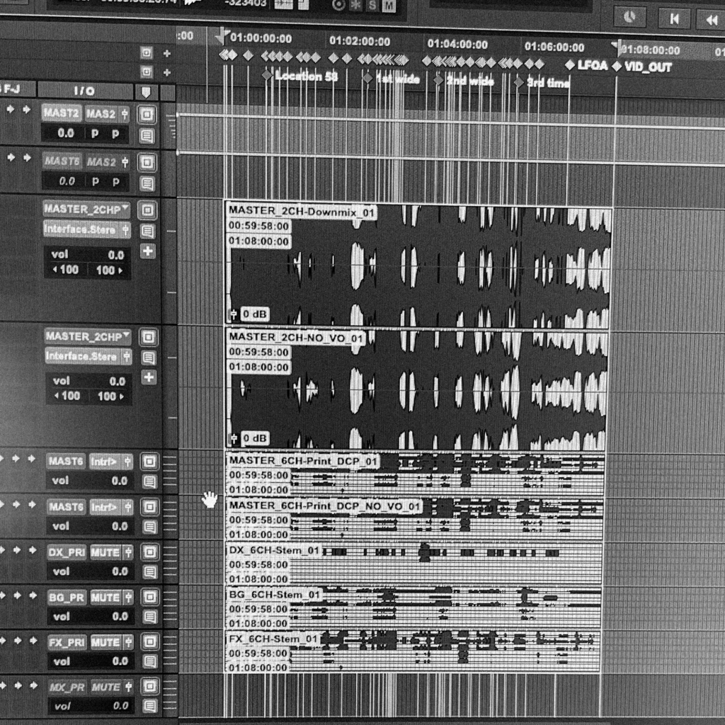 timeline de pro tools